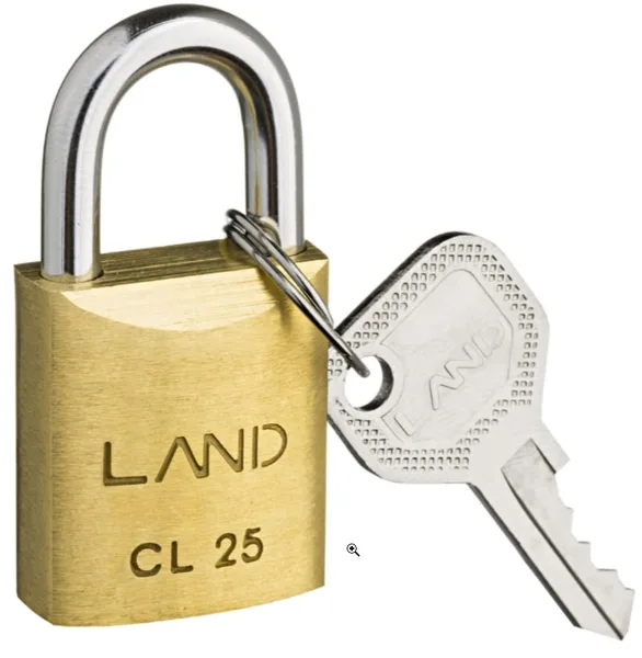 CADEADO 25MM LATAO - LAND