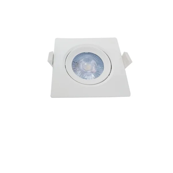 SPOT DICROICA LED SMD QUADRADO 3W 3000K AMARELA - POWER XL