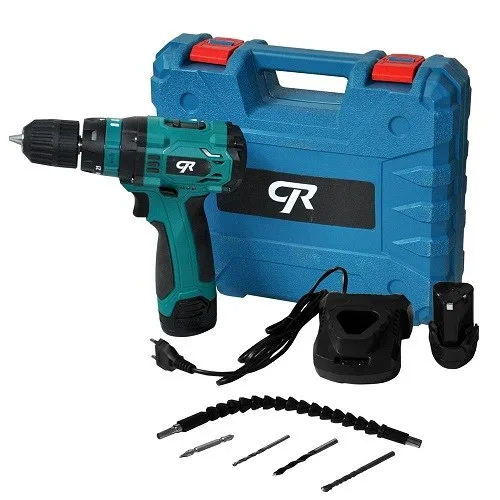 FURADEIRA IMPACTO 12V 1.5AH TORQUE 30N.M 2 BATERIAS -