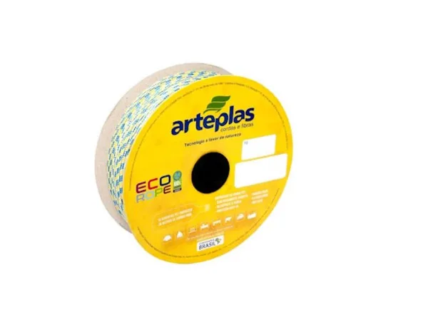 CORDA ECO CARRETEL 3MM COLORIDA C/ 400M - ARTEPLAS