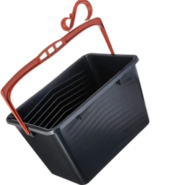 CACAMBA PLASTICA P/ PINTURA PRETO 10L - GERPLAST