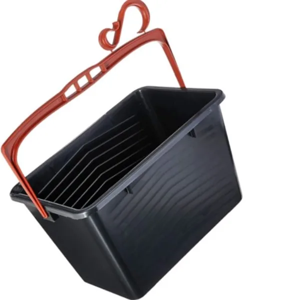 CACAMBA PLASTICA P/ PINTURA PRETO 10L - GERPLAST