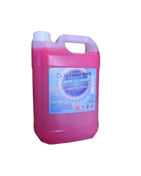 LIMPA ALUMINIO 5 L - QUIMICA LOURENCI