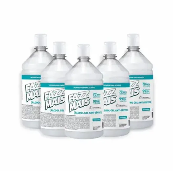 ALCOOL GEL 500ML FAZZ - QUIMICA LOURENCI