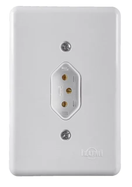 ILUMI CJ. 1 TOMADA 2P+T 10A BRANCO - STYLUS