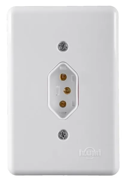 ILUMI CJ. 1 TOMADA 2P+T 20A BRANCO - STYLUS