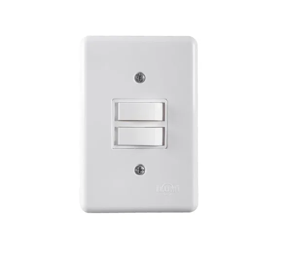 ILUMI CJ. 2 INTERRUPTOR SIMPLES 6A BRANCO - STYLUS