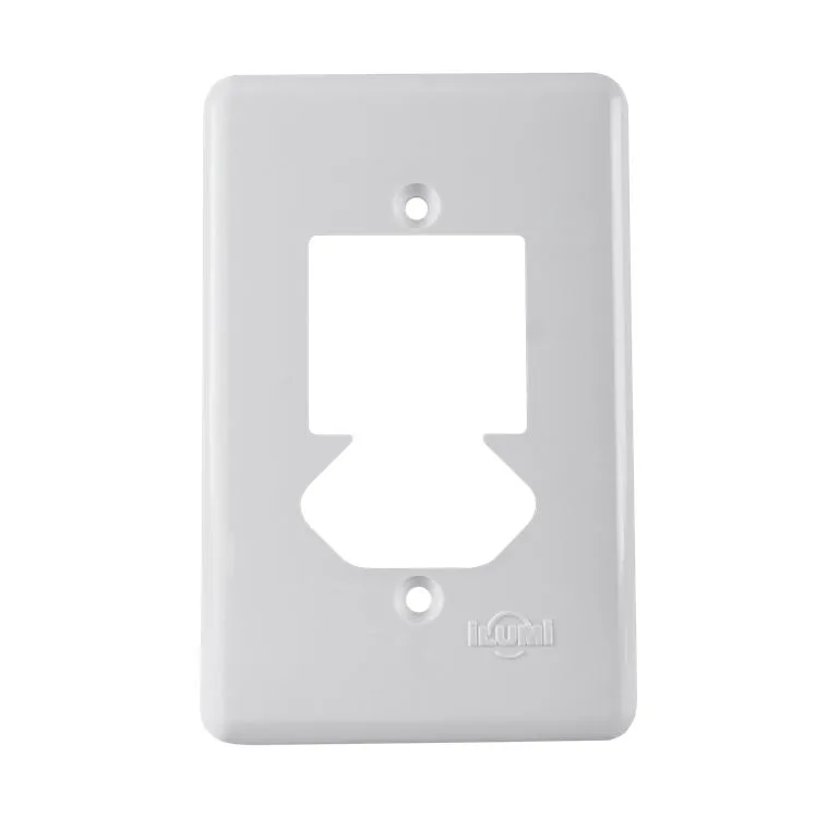 ILUMI PLACA 4X2 P/ 2 INTERRUPTOR C/ TOMADA BRANCO - STYLUS