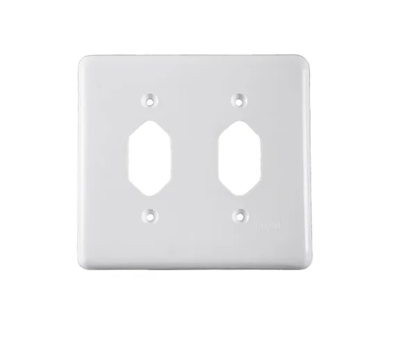 ILUMI PLACA 4X4 P/ 1 TOMADA + 1 TOMADA BRANCO - STYLUS