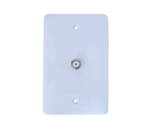 ILUMI CJ. 1 TOMADA P/ ANTENA TV BRANCO - STYLUS