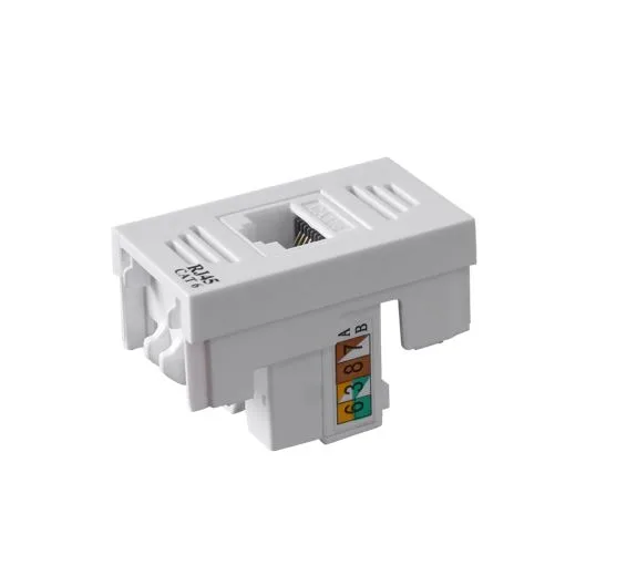 ILUMI MODULO TOMADA P/ REDE RJ45 CAT6 BRANCO - VIVAZ