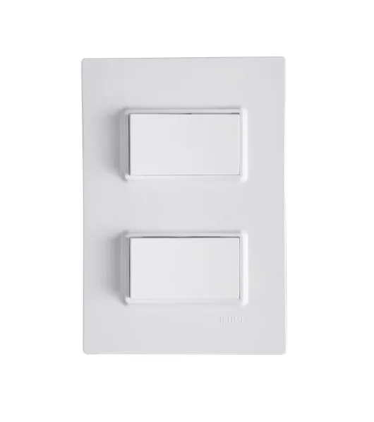 ILUMI CJ. 2 INTERRUPTOR SIMPLES 10A 250V BRANCO -VIVAZ