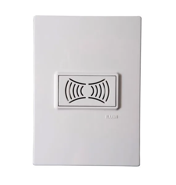 ILUMI CJ. CAMPAINHA ELETRONICA AUTOMATICA BIVOLT BRANCO - VIVAZ