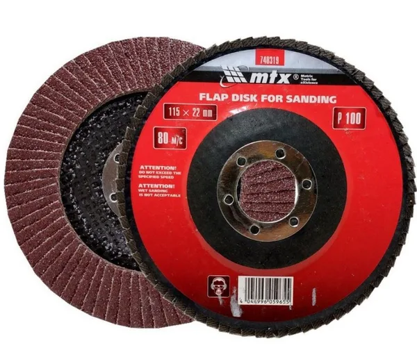 DISCO FLAP CONICO 4.1/2'' G. 100 - MTX
