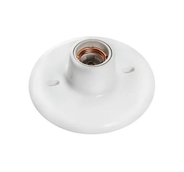 ILUMI PLAFON C/ SOQUETE PORCELANA 100W BRANCO