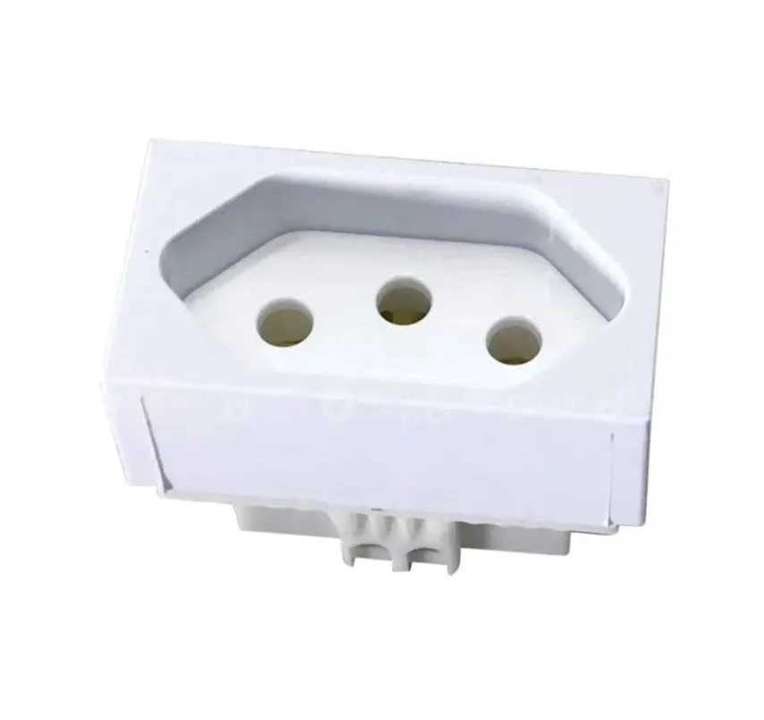 ILUMI MODULO TOMADA 2P+T 20A BRANCO - SLIM
