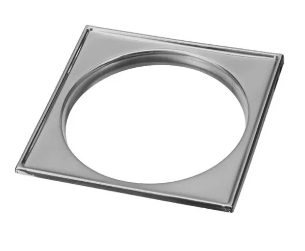 PORTA GRELHA QUADRADA CROMADO 100M - LUCONI
