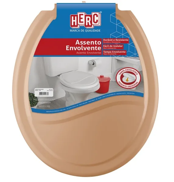 ASSENTO ENVOLVENTE IDEALE  HERC - Caramelo
