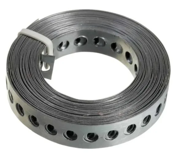 FITA DE ACO PERFURADA 17MM X 10M