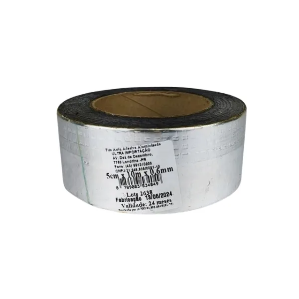 FITA ASFALTICA ADESIVA MULTIUSO 10M X 5CM - RF MAX
