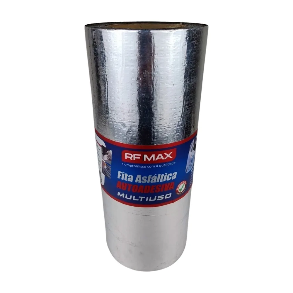 FITA ASFALTICA ADESIVA MULTIUSO 10M X 30CM - RF MAX