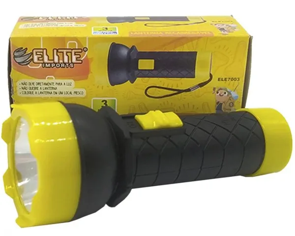 LANTERNA LED RECARREGAVEL 11 LED - ELITE