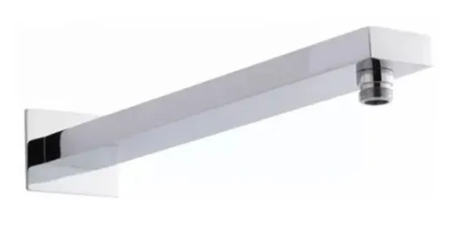 BRAÇO DE CHUVEIRO QUADRADO 40 CM INOX - ULTRA METAIS
