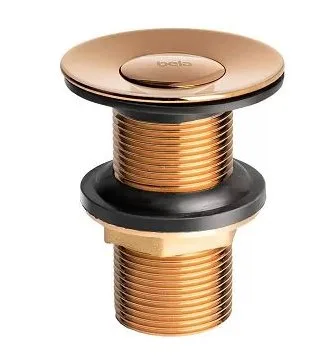 VALVULA CLICK METAL 7/8'' ROSE GOLD - ULTRA METAIS