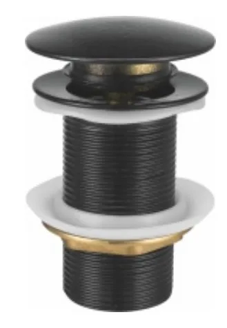 VALVULA CLICK METAL 1.1/4'' PRETA - ULTRA METAIS