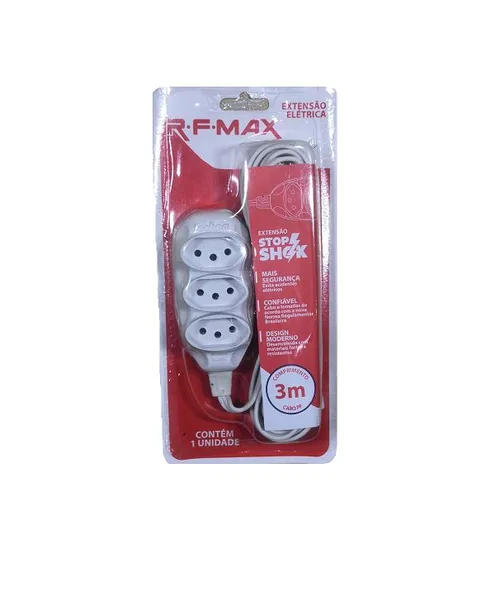 EXTENSAO CABO PARALELO 2 X 0,75MM 3M - RF MAX