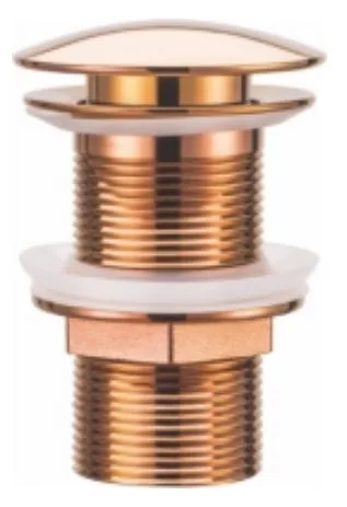 VALVULA CLICK METAL 1.1/4'' ROSE GOLD - ULTRA METAIS