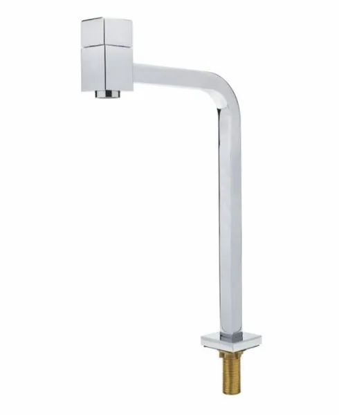 TORNEIRA METAL BANHEIRO E COZINHA FRIA CROMADA 19 X 32CM  REF: DESQ303