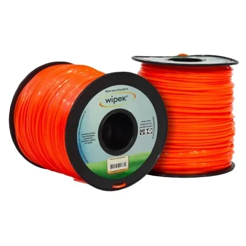 FIO NYLON QUADRADO 2,0MM (RL 251M) 1KG - WIPEK