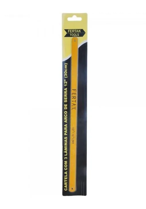 JG. LAMINA P/ ARCO DE SERRA 12'' C/ 3 PC - FERTAK