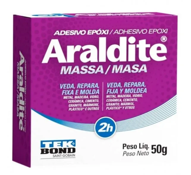 ADESIVO ARALDITE MASSA 50G - TEKBOND