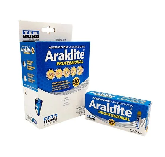 ADESIVO ARALDITE EPOXI LIQUIDO PROFISSIONAL 23G C/ 6 UN - TEKBOND