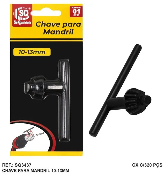 CHAVE P/ MANDRIL 10 - 13MM - SQ