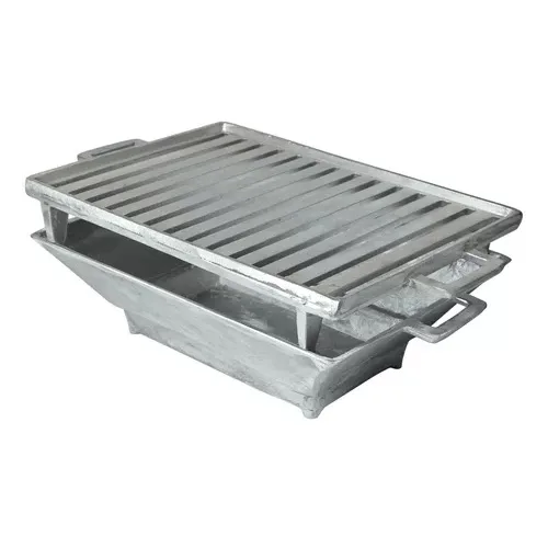 GENGIS KAN ALUMINIO RETANGULAR CHAPA LISA -