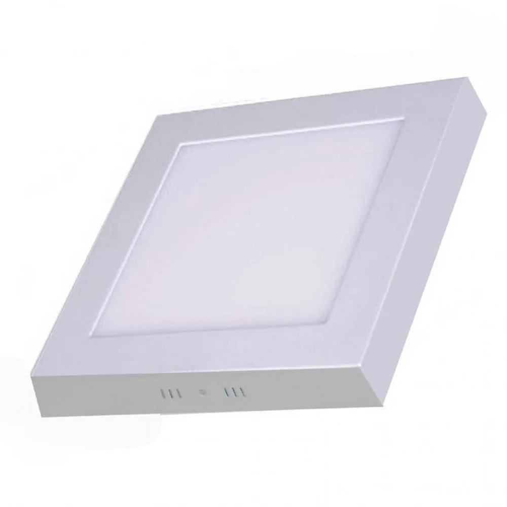 PLAFON LED SOBREPOR QUADRADO 18W 3000K - MAXXY