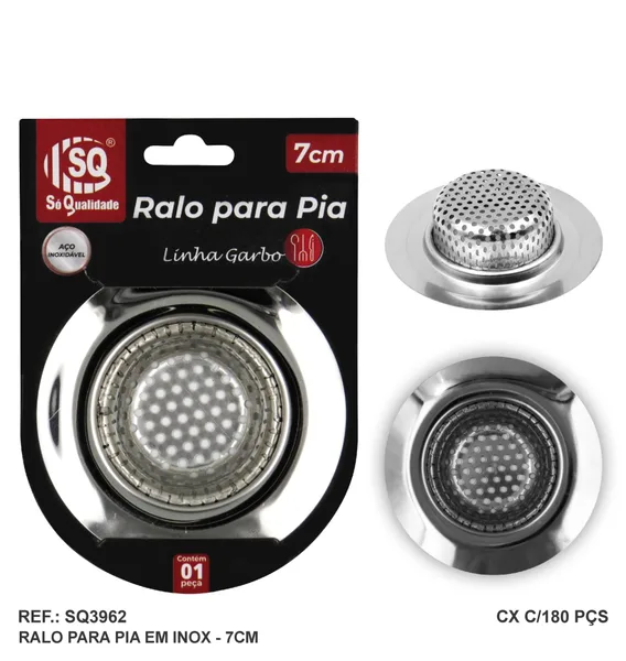 RALO DE PIA INOX 7CM - SQ