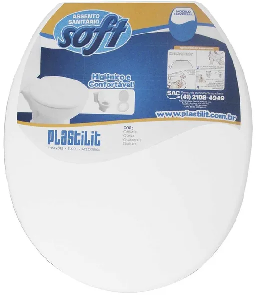 ASSENTO SOFT BRANCO - PLASTILIT