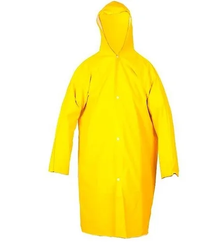 CAPA DE CHUVA C/ CAPUZ AMARELA (XG) - PLASTCOR
