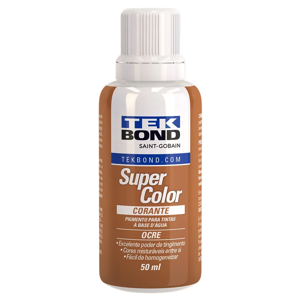 CORANTE OCRE 50ML - TEKBOND