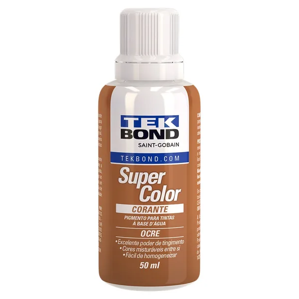 CORANTE OCRE 50ML - TEKBOND