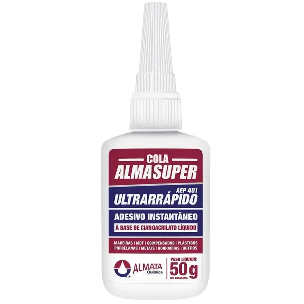 ADESIVO INSTANTANEO 50G - ALMASUPER