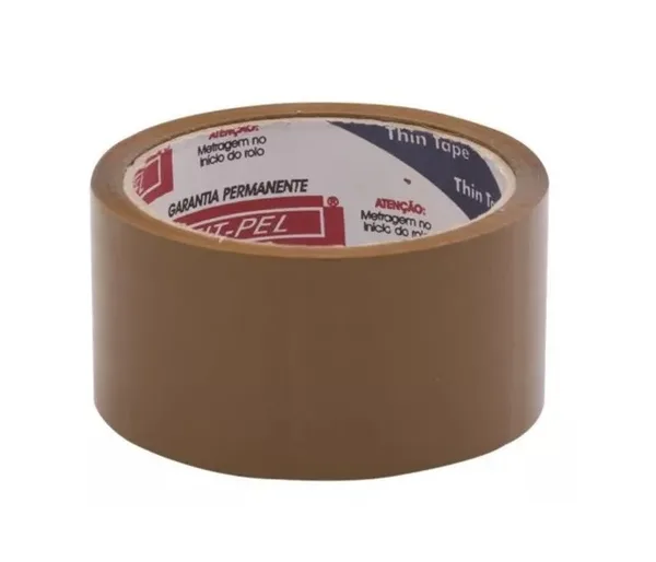 FITA EMPACOTAMENTO 45MM X 40M MARROM - FITPEL