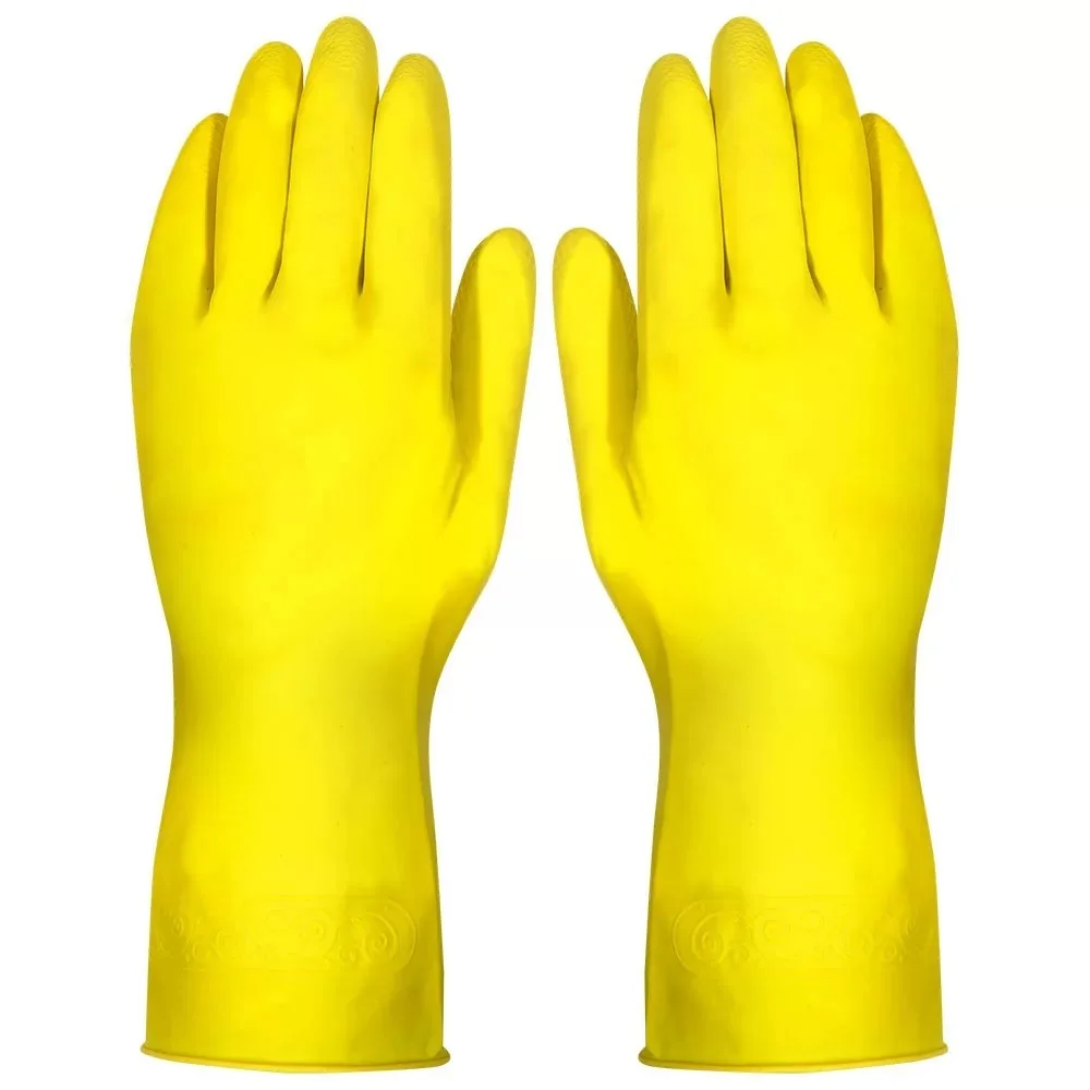 LUVA LATEX AMARELA T. 10 (EG) - PLASTCOR