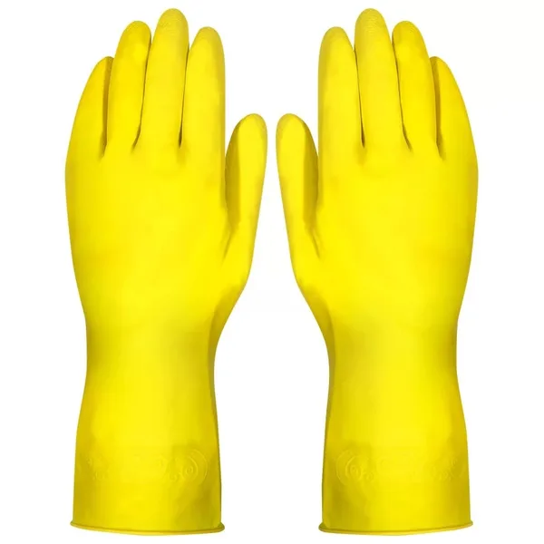 LUVA LATEX AMARELA T. 10 (EG) - PLASTCOR
