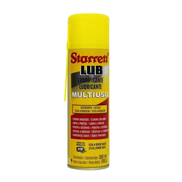 DESENGRIPANTE LUBRIFICANTE MULTIUSO 300ML/200G - STARRETT