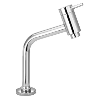 TORNEIRA LINK CROMADA 145MM 5/8 45º 1/4 V - ULTRA METAIS